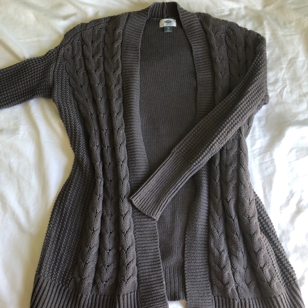 Warm and Cozy Grey Cardigan